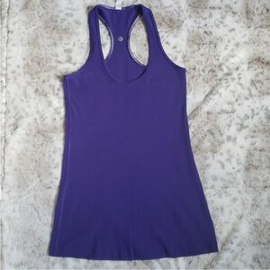 Lululemon Original Cool Racerback Tank CRB Purple